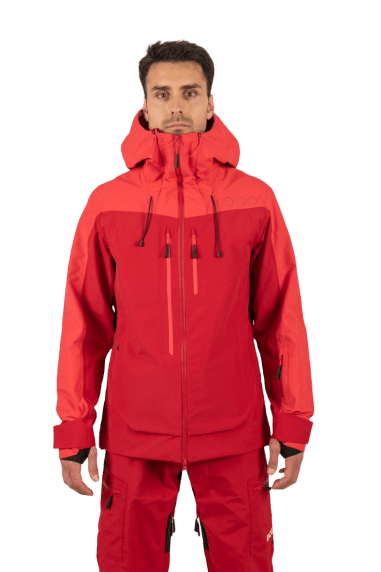 Ecoon Ecoexplorer Ski Jacket Men Red/Dark Red ECO180113TS Recycled Recyclable