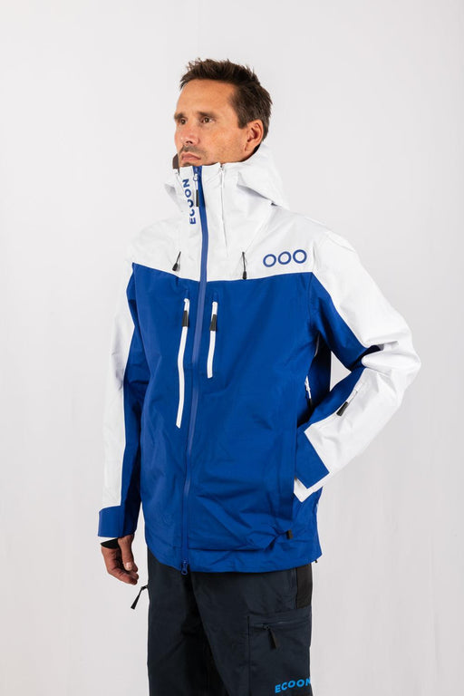 Ecoon Ecoexplorer Ski Jacket Men Blue/White ECO181503TM Recycled Recyclable