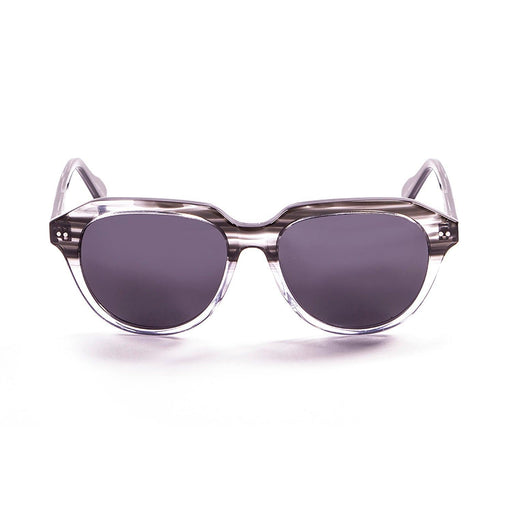 ocean sunglasses KRNglasses model MAVERICKS SKU 10000.1 with demy brown frame and revo blue lens