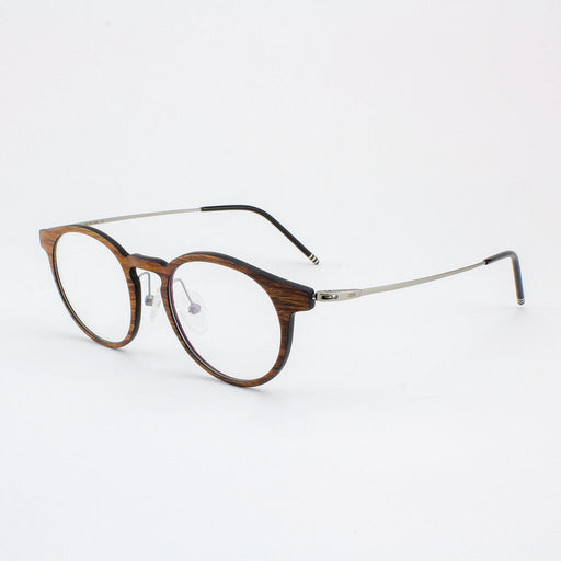 TOMMY OWENS Marion - Featherlight Titanium & Wood Eyeglasses - Product image