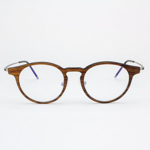TOMMY OWENS Marion - Featherlight Titanium & Wood Eyeglasses - Product image
