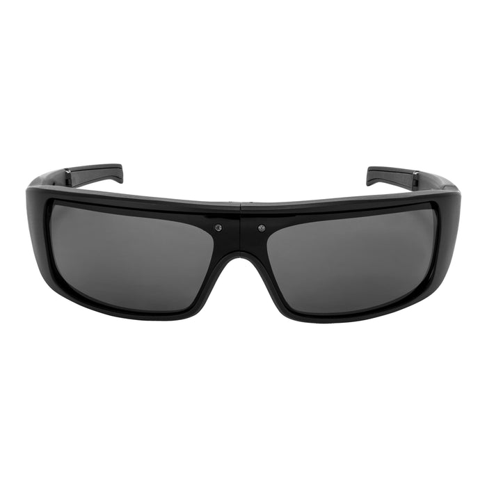 POPGEAR | Non-Polarized, Matte Black, Gray Lens
