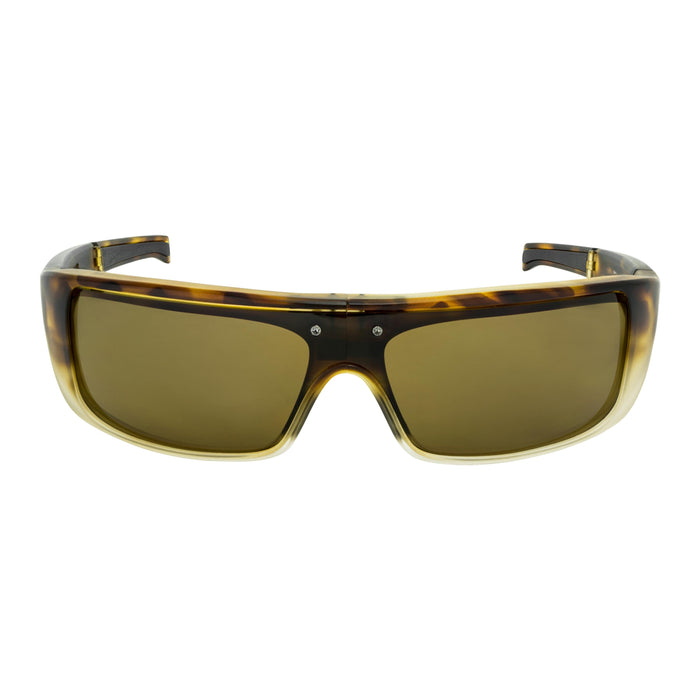 POPGEAR | Non-Polarized, Matte Tortoise Crystal, Brown Lens