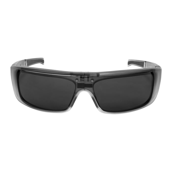 POPGEAR | Polarized, Matte Smoke/Black Crystal, Gray Lens