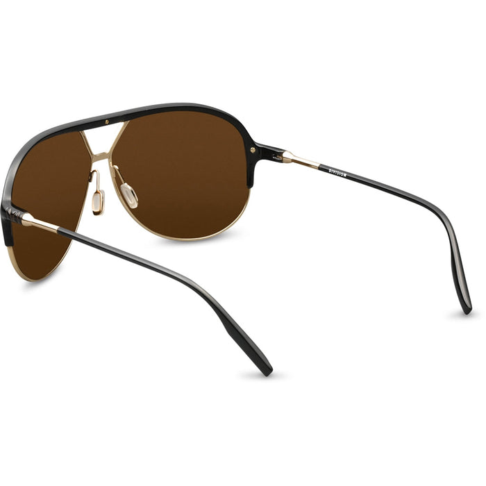 IVI VISION Sunglasses DIVISION - Polished Black-Gold/Bronze