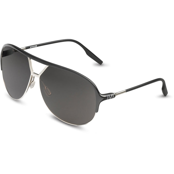 IVI VISION Sunglasses DIVISION - Polished Black-Chrome/Grey Polarized