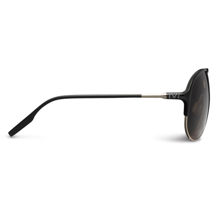 IVI VISION Sunglasses DIVISION - Polished Black-Chrome/Grey Polarized