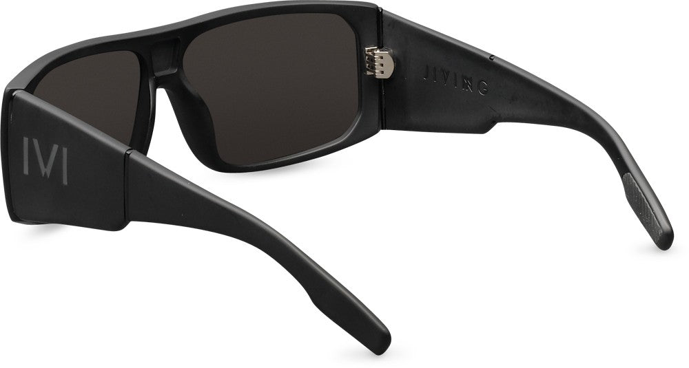IVI VISION Sunglasses JIVING - Polished Black / Grey Lens