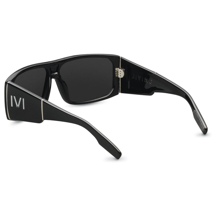 IVI VISION Sunglasses JIVING - Polished Black / Grey Lens