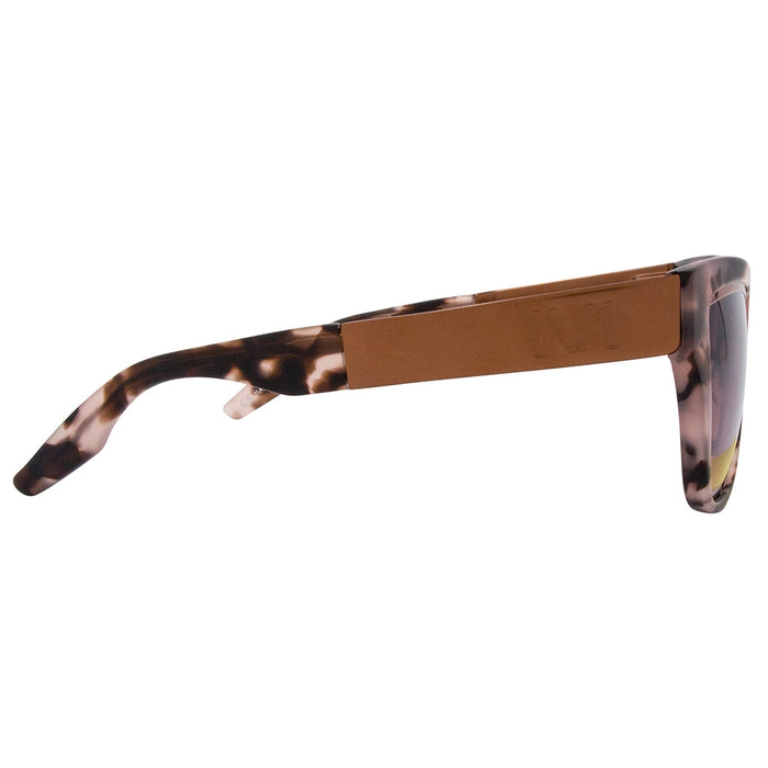 IVI VISION Sunglasses DUSKY - Matte Mauve Tortoise - Rose Gold / Rose Gradient Lens