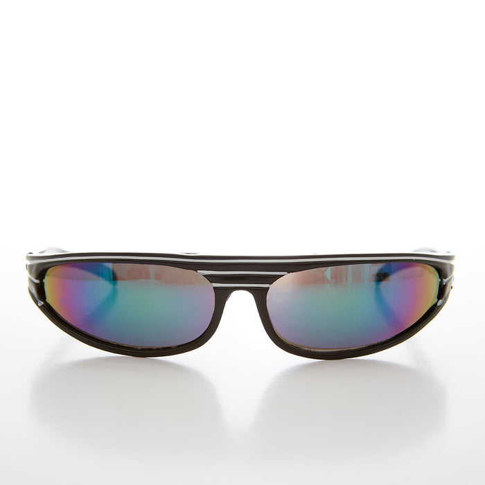 SUNGLASS MUSEUM Futuristic Sporty 80s Vintage Sunglass - Gizmo