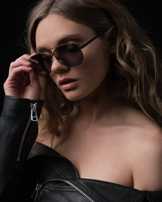 image of sunglasses model SAINT OWEN SAINT OWEN Sunglasses GONZO black | grey