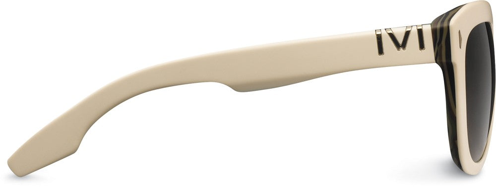 IVI VISION Sunglasses JAGGER - Polished Ivory - Dpm / Green Grey Lens