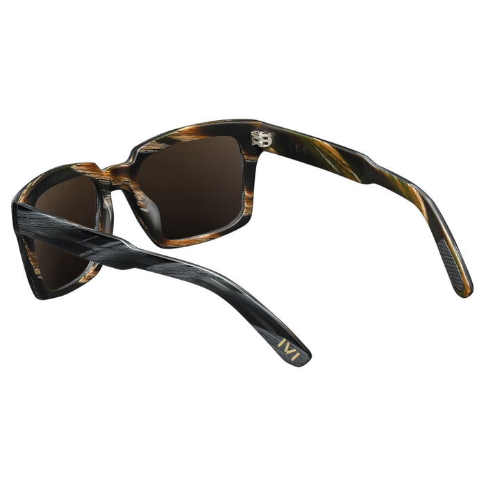 IVI VISION Sunglasses LEE - Polished Double Horn/Bronze Polarized Lens