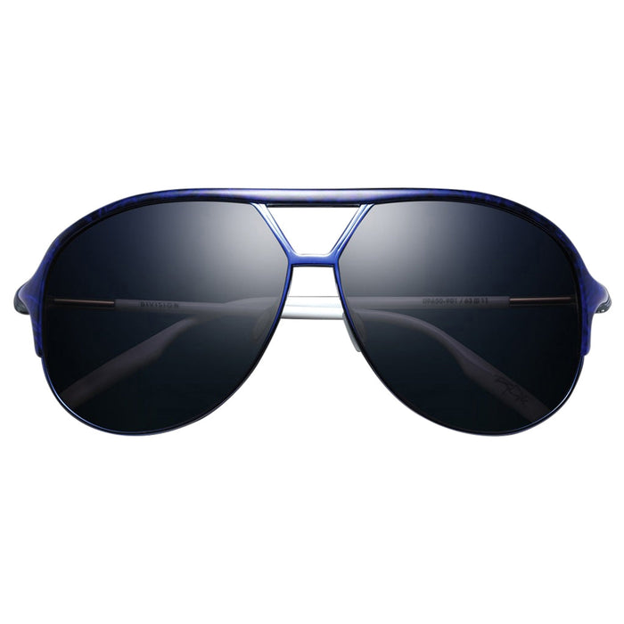 IVI VISION Sunglasses DIVISION - Signature Series Blue Black Marble -White / Blue Grey