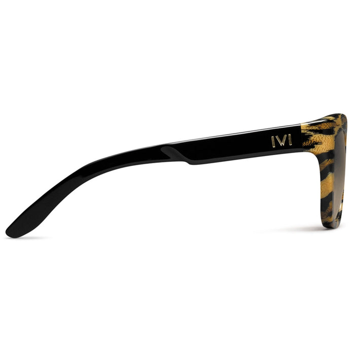 IVI VISION Sunglasses BONNIE - Polished Leopard - Polished Black / Bronze Gradient Lens