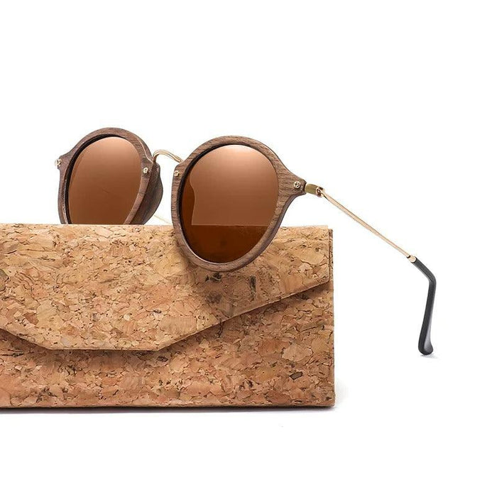 Modern Ultralight Women Men Polarized Sunglasses Wooden