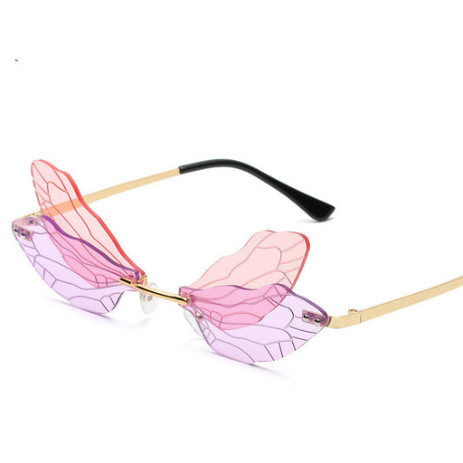 RAMODO JEWELRY Butterfly Wing Sunglasses - Whimsical & Trendy - Product image