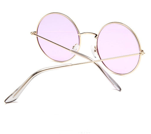 RAMODO JEWELRY Retro Round Sunglasses - Vintage Chic & Colorful - Product image