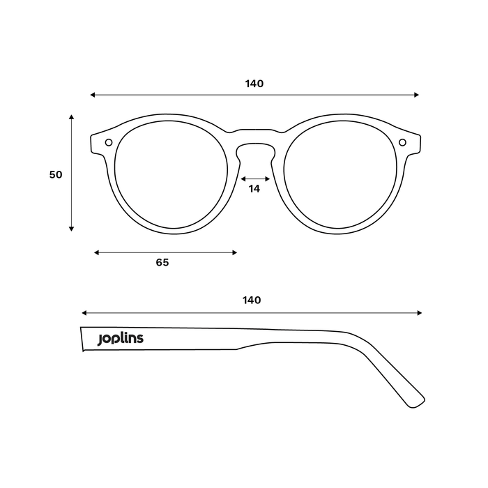 JOPLINS Alona - Wood and Bio Acetate Sunglasses