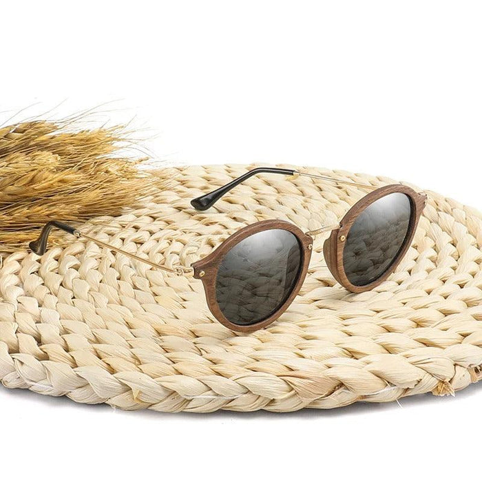 Modern Ultralight Women Men Polarized Sunglasses Wooden