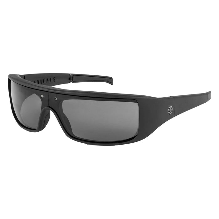 POPGEAR | Non-Polarized, Matte Black, Gray Lens