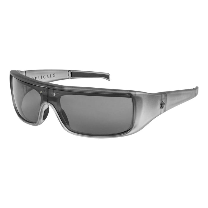 POPGEAR | Polarized, Matte Smoke/Black Crystal, Gray Lens