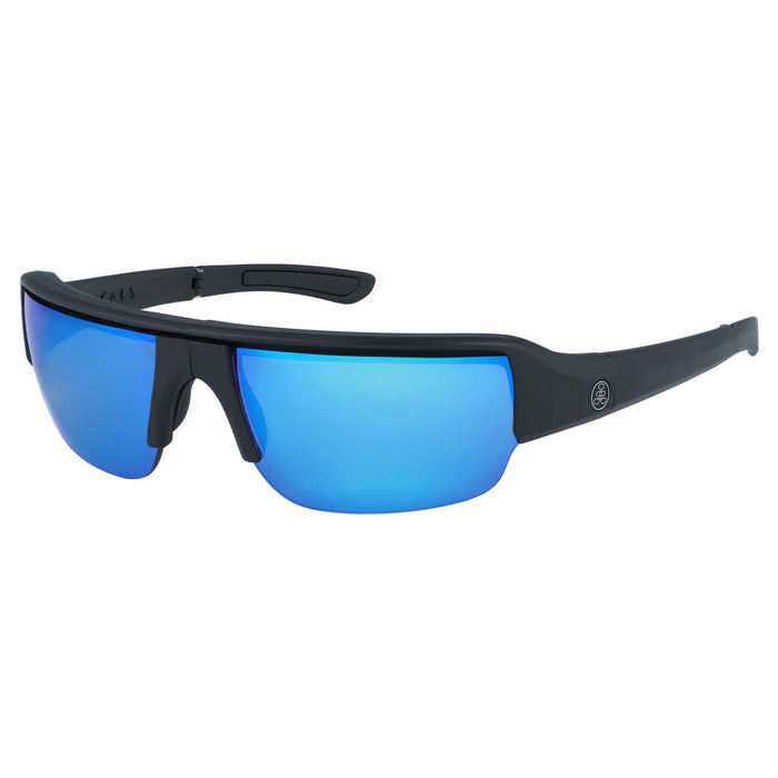 POPGUN | Polarized, Matte Black, Blue Mirror