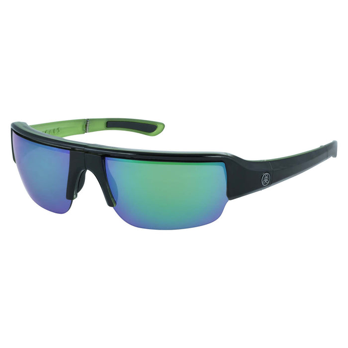 POPGUN | Polarized, Gloss Black/Green Crystal, Gray Lens