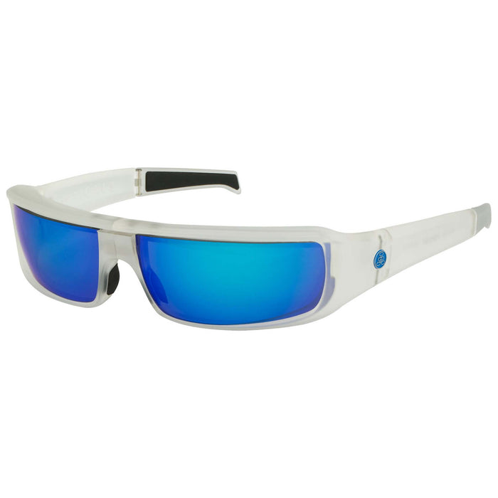 POPSIGN | Polarized, Matte Crystal, Blue Mirror