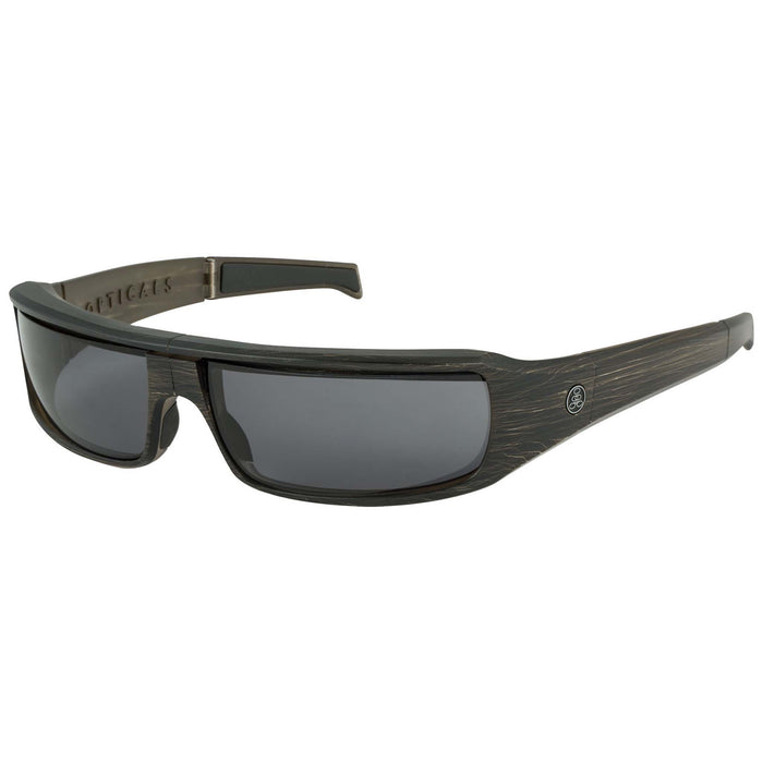 POPSIGN | Polarized, Matte Brush Black, Gray Lens