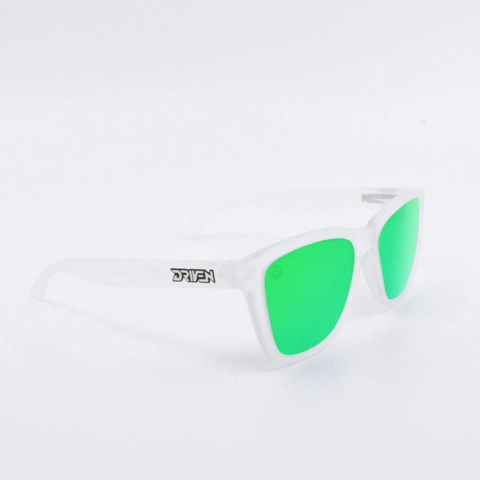 Driven Sunglasses - Classic Matte Clear