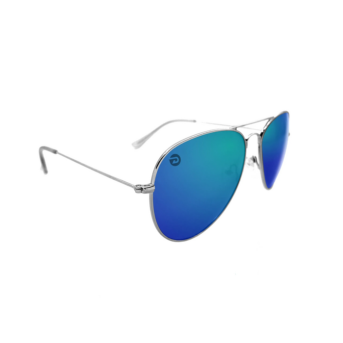 Driven Sunglasses - Legend Silver Aviator