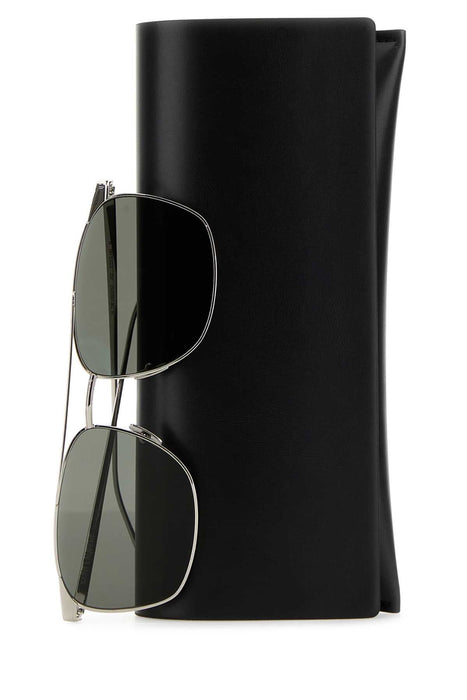 Saint Laurent Men Silver Metal Sl 796 Sunglasses