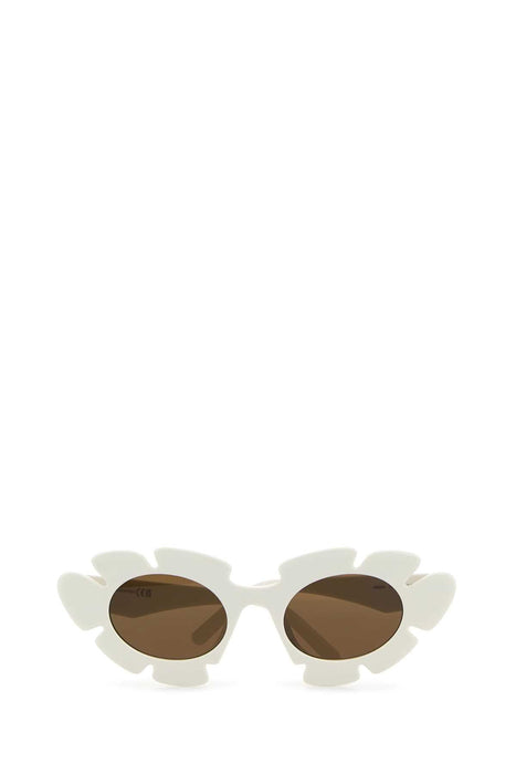 Loewe Unisex White Acetate Sunglasses