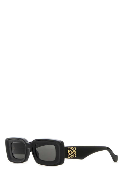 Loewe Unisex Black Acetate Sunglasses