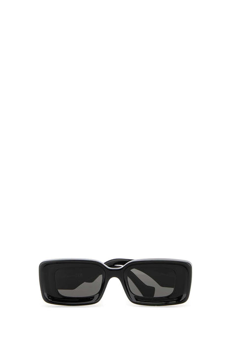 Loewe Unisex Black Acetate Sunglasses