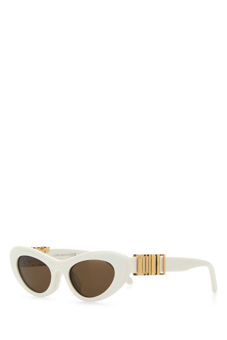 Loewe Unisex White Acetate Sunglasses