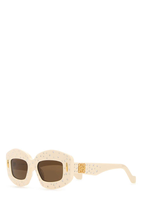 Loewe Unisex Cream Acetate Sunglasses