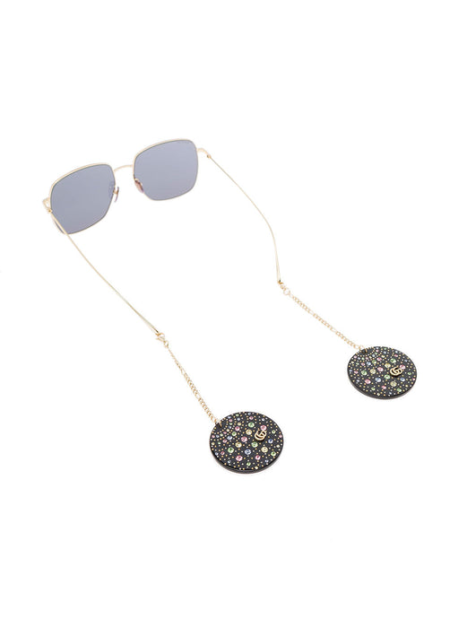 Gucci Women Square Sunglasses With Disco Ball Charms Gucci Woman