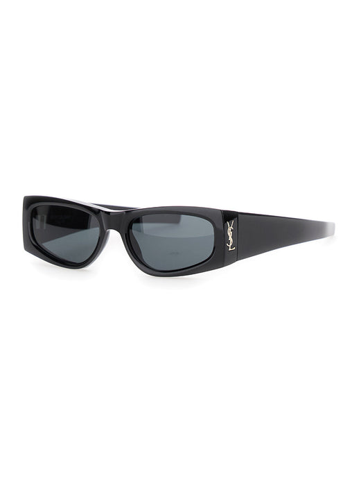 Saint Laurent Women 'Ysl Sl M140' Black Sunglasses With Cassandre In Acetate Woman