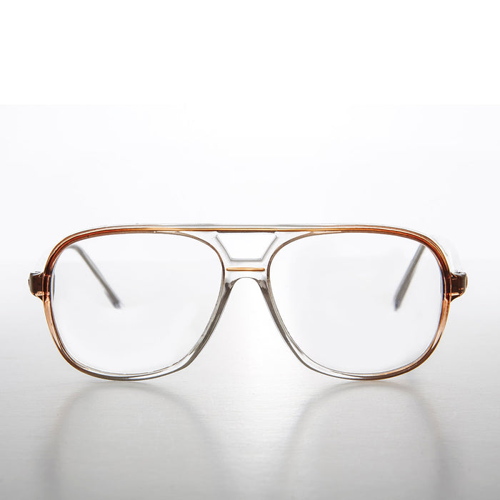 SUNGLASS MUSEUM Square Retro Aviator Reading Glasses - Billy