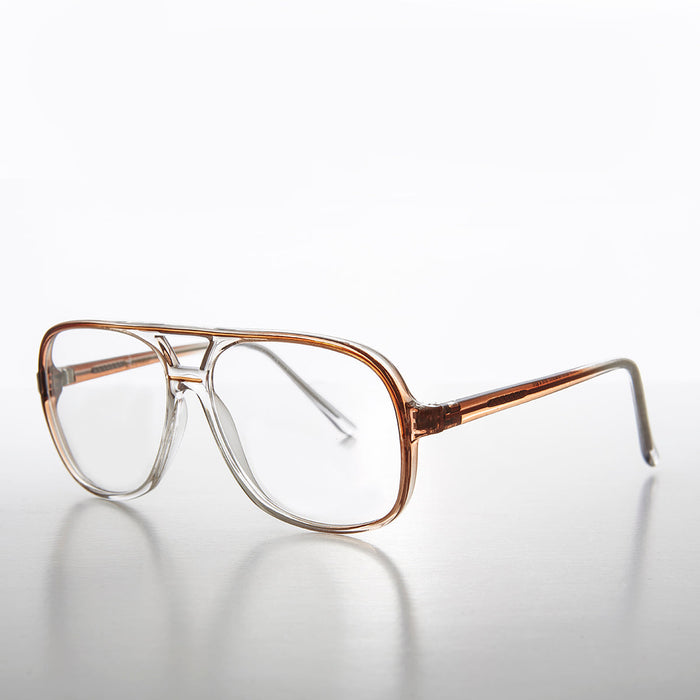 SUNGLASS MUSEUM Square Retro Aviator Reading Glasses - Billy