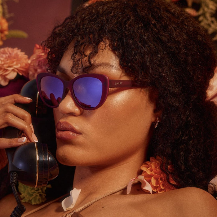 GOODR "Midnight Merlot Glow" Glam G Polarized Sunglasses