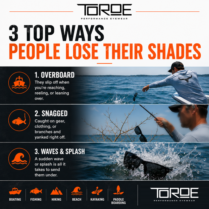 TOROE Float Sunglass Neck Cord - Product image