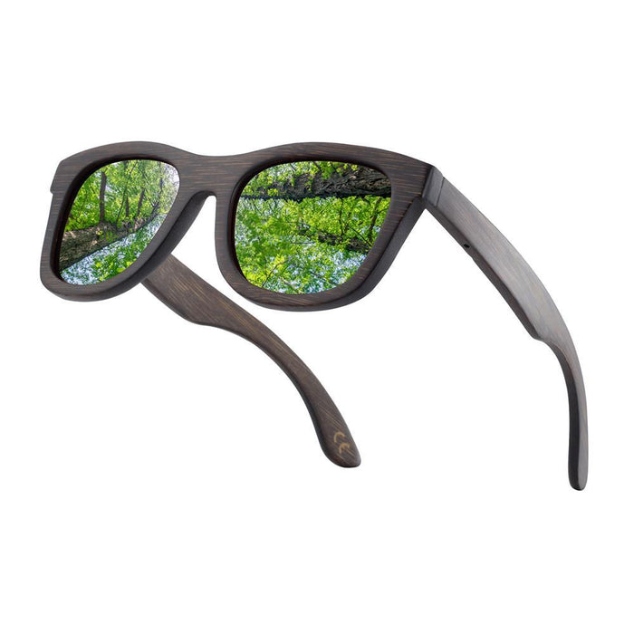 BARCUR New Elegant Natural Wooden Sunglasses Polarized