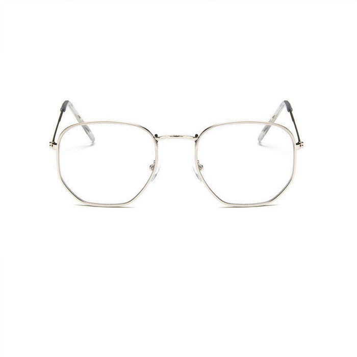 Retro Hexagon Sunglasses - Trendy & Stylish
