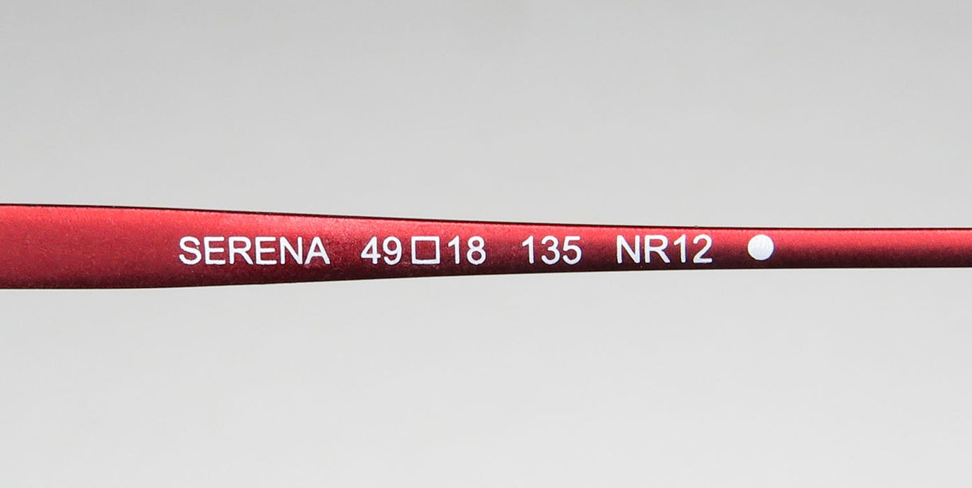 Morel Red Serena 90017c Eyeglasses
