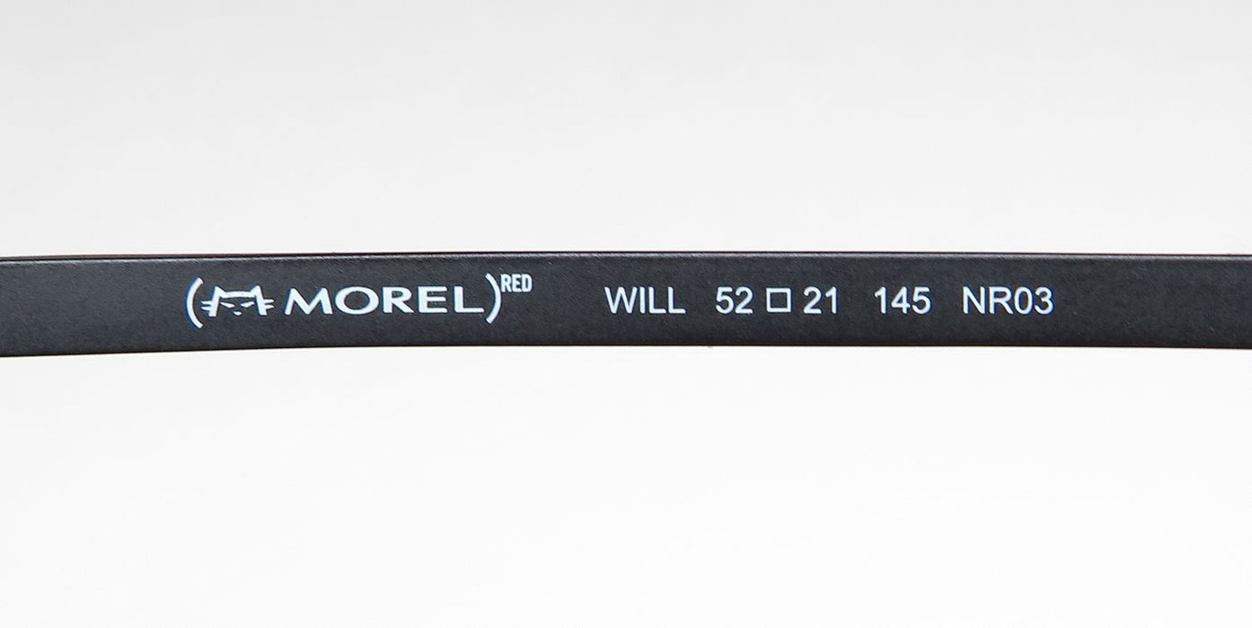 Morel Red Will 90014c Eyeglasses