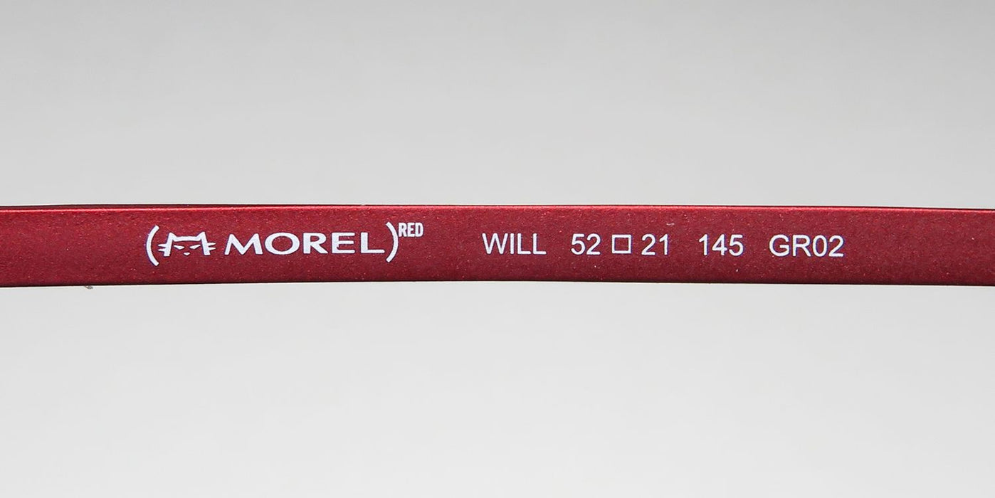 Morel Red Will 90014c Eyeglasses